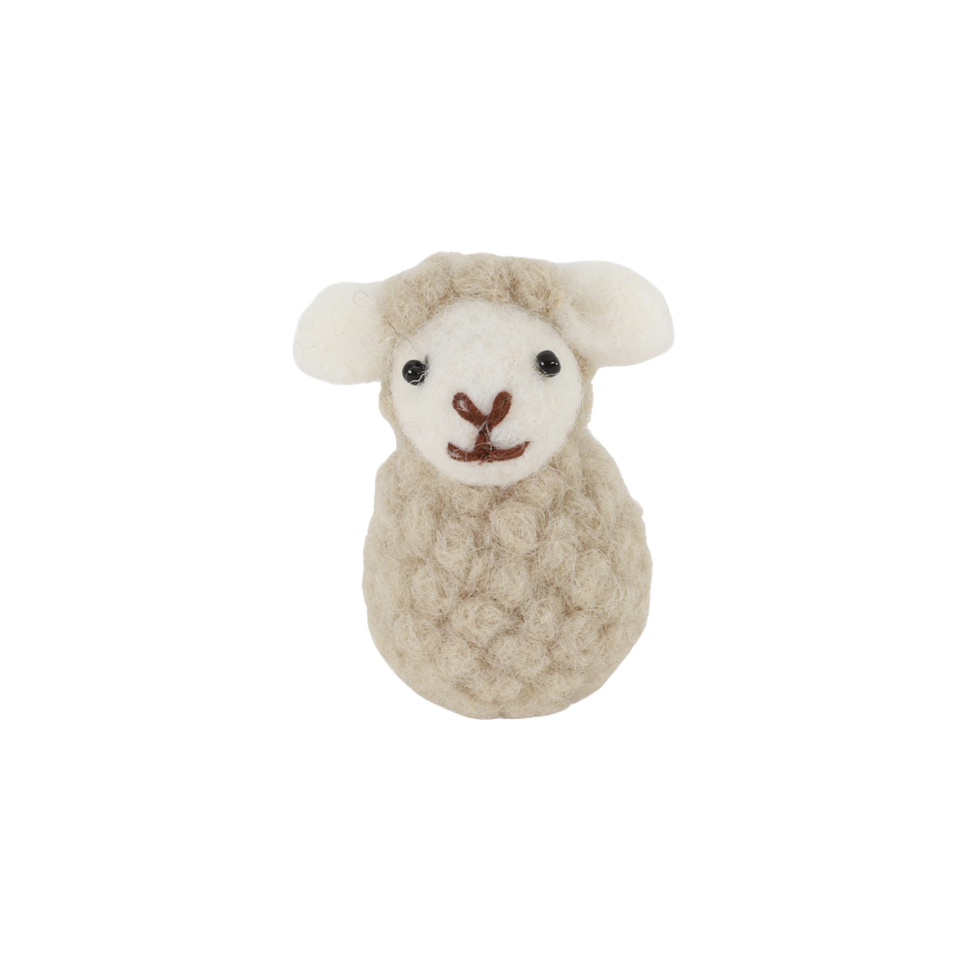 Pakabinama dekoracija „Sitting sheep“ smėlio sp.