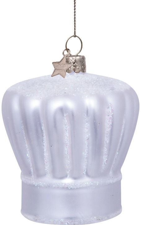 Kalėdinis eglutės žaisliukas „Chef's“ Hat“ H7 cm