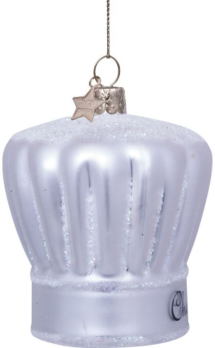 Kalėdinis eglutės žaisliukas „Chef's“ Hat“ H7 cm