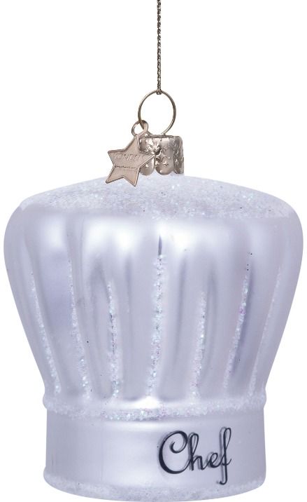 Kalėdinis eglutės žaisliukas „Chef's“ Hat“ H7 cm
