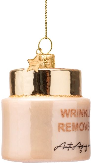 Kalėdinis eglutės žaisliukas „Aging cream“ H5 cm