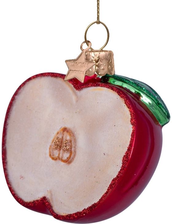 Kalėdinis eglutės žaisliukas „Apple“ H7 cm