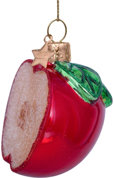 Kalėdinis eglutės žaisliukas „Apple“ H7 cm