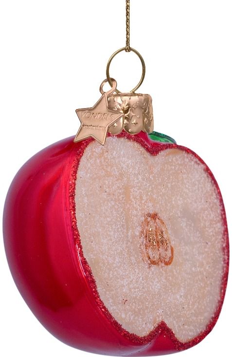 Kalėdinis eglutės žaisliukas „Apple“ H7 cm