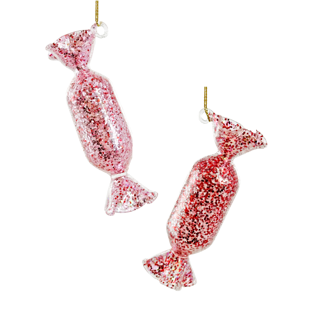 Kalėdinis eglutės žaisliukas „Candy“ H10 cm, 2 rūšys