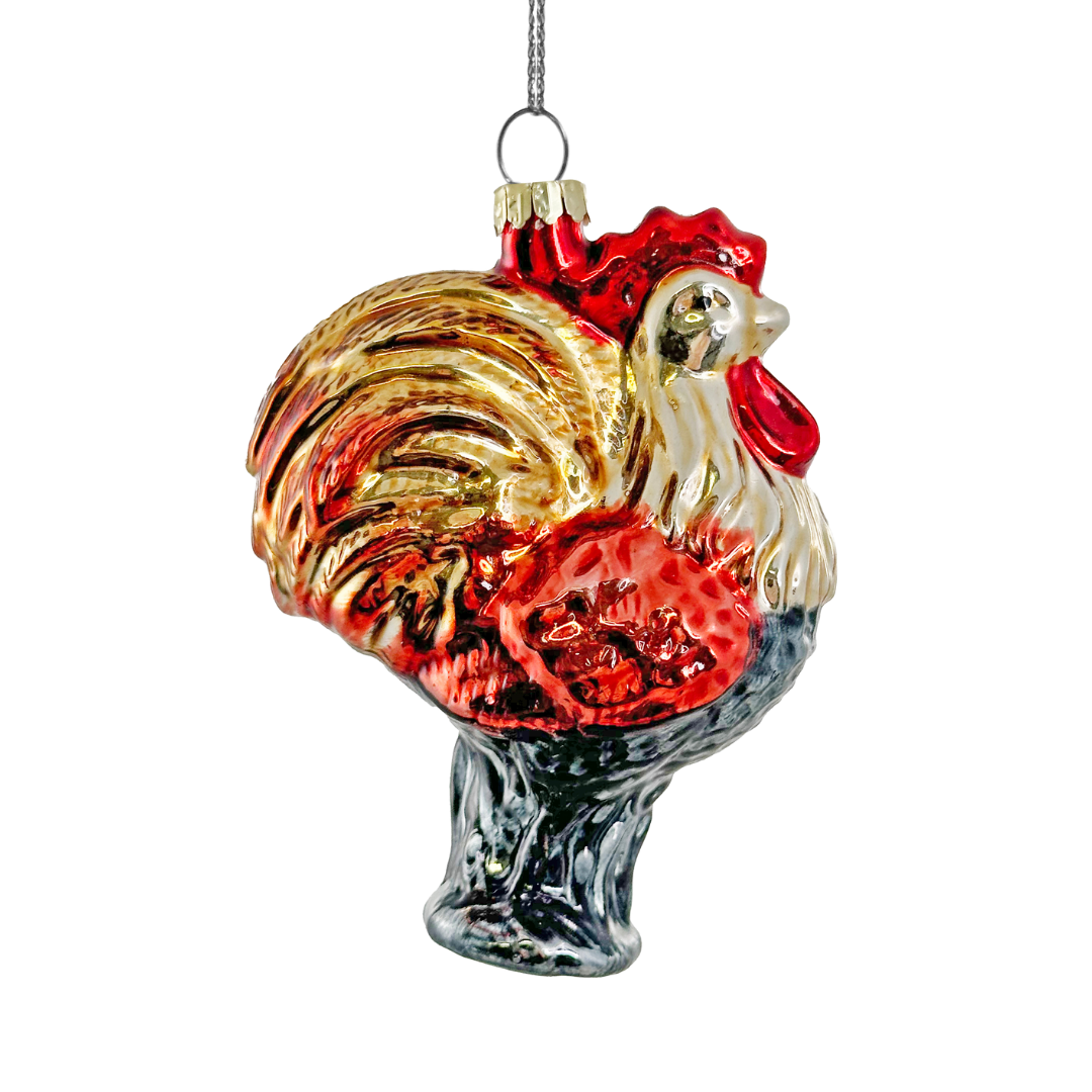 Kalėdinis eglutės žaisliukas „Rooster“ H9 cm