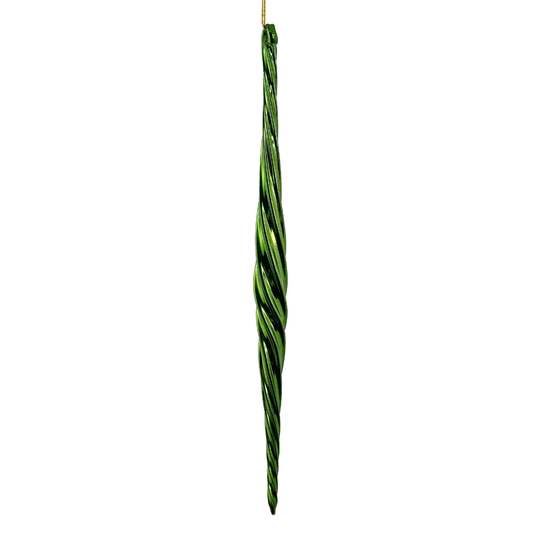 Kalėdinis eglutės žaisliukas „Spiral shiny“ H22 cm