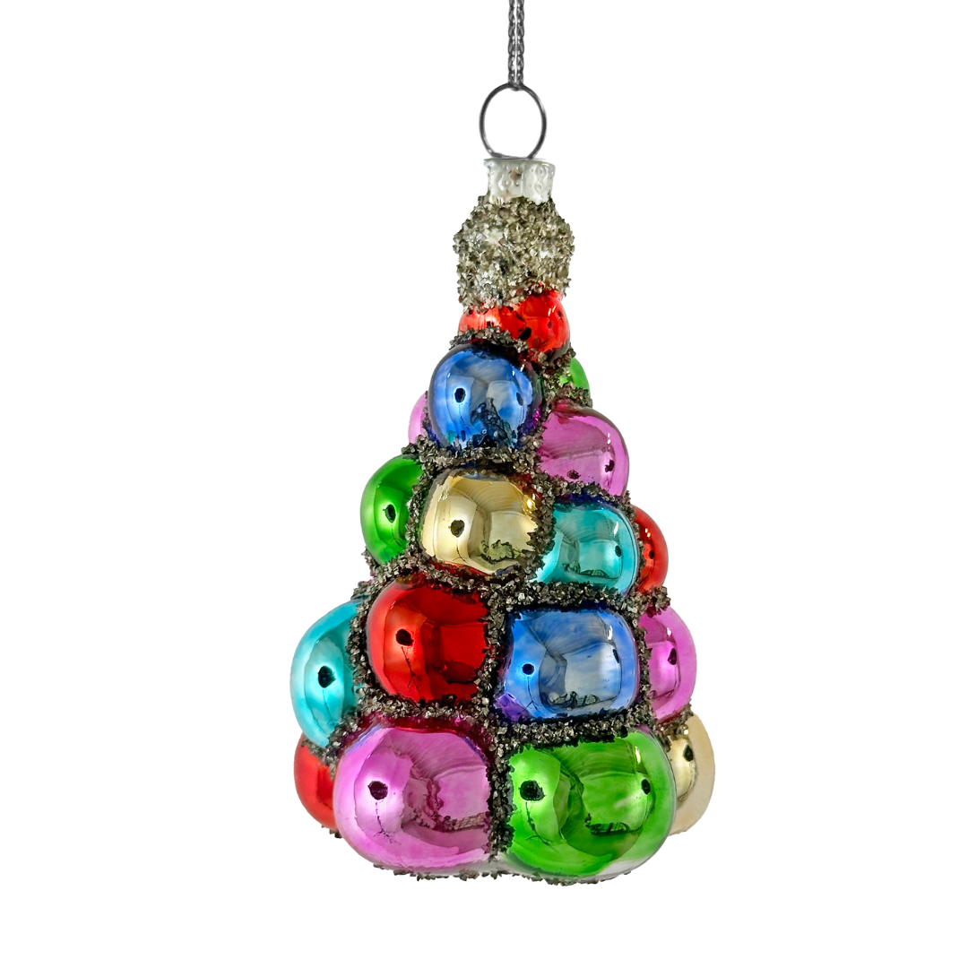 Kalėdinis eglutės žaisliukas „Ball tree“ H8 cm