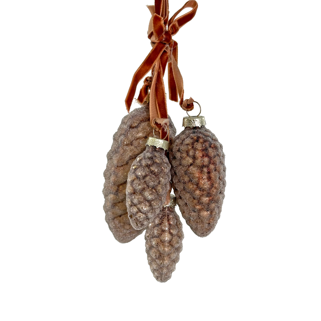 Kalėdinis eglutės žaisliukas „Cones“ H16 cm