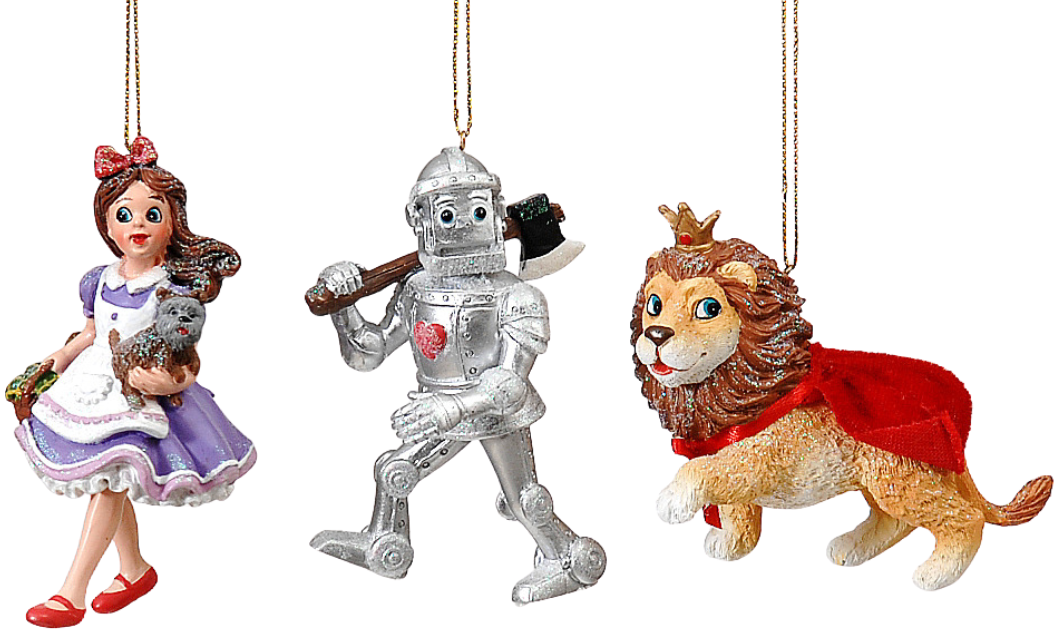 Kalėdinis eglutės žaisliukas „Wizard Of Oz“ H10cm, 3 rūšys