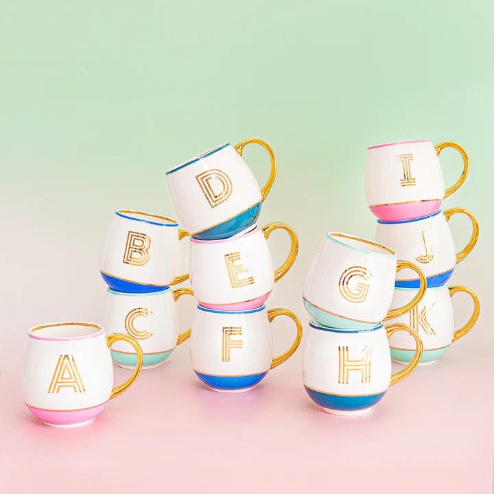Arbatos puodelis „Library monogram - H“